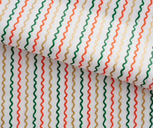 Ribbon Striped Tissue Paper
