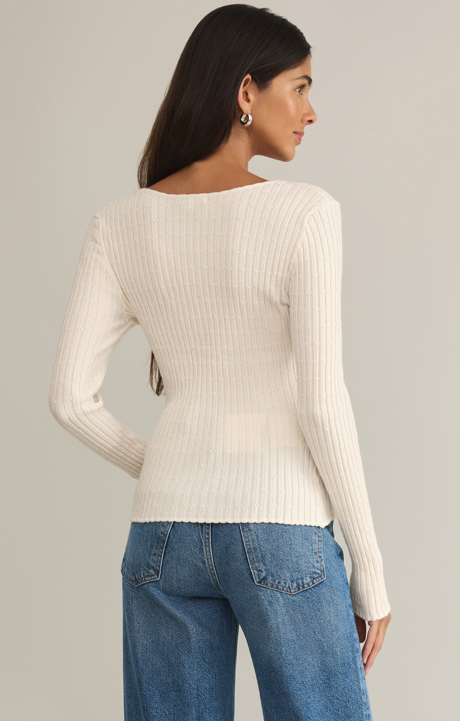 Emelie Button Up Sweater *FINAL SALE*