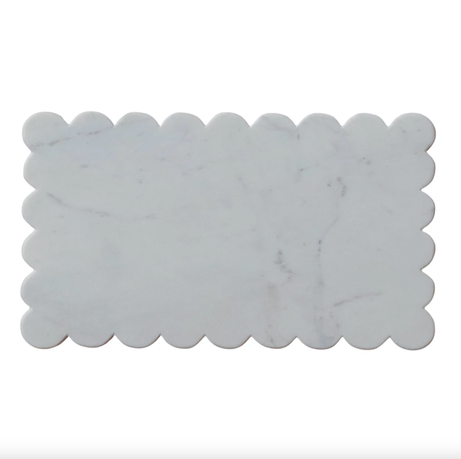 Scalloped Edge Marble Cheese Board
