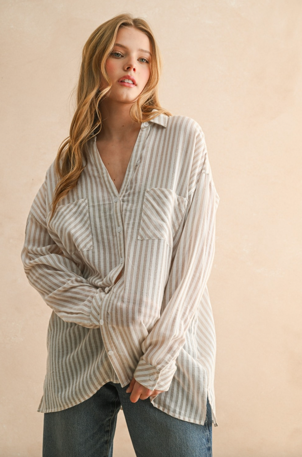 Weekend Wander Button Down Top
