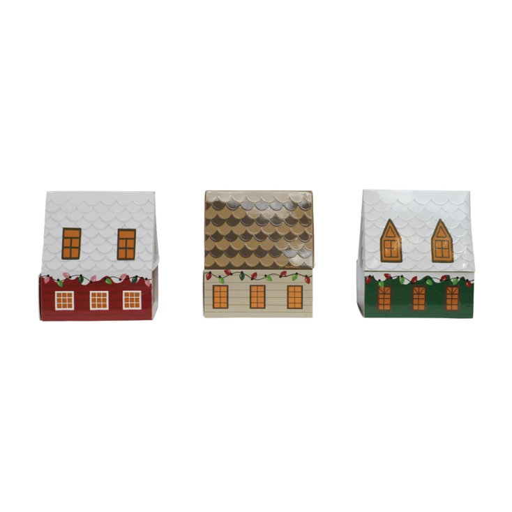 Festive House Safety Matchbox