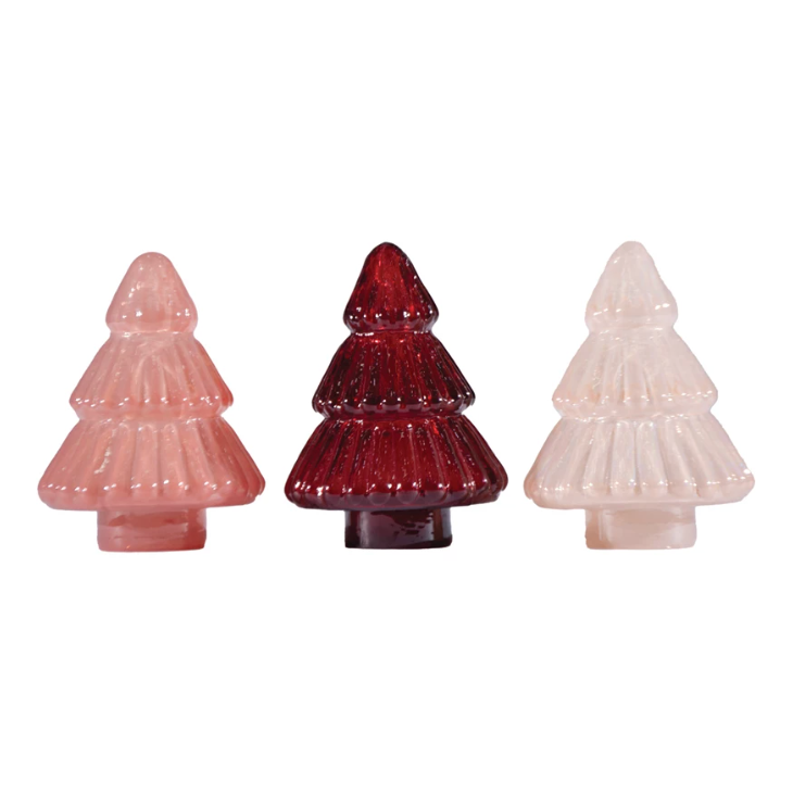 Embossed Glass Tree (3 Colors)