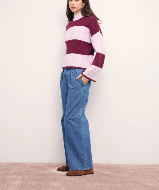 Freja Stripe Chunky Knit