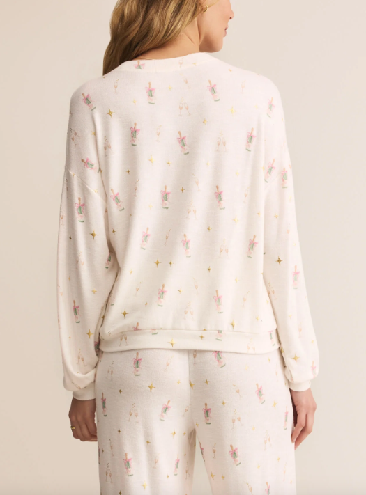 Champs Long Sleeved Top - Vanilla Ice