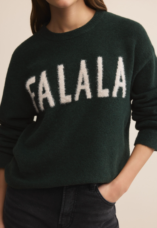 Holiday Cheer Sweater - Garland Green