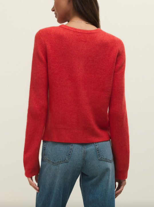 Medina Cardigan - Red Lotus