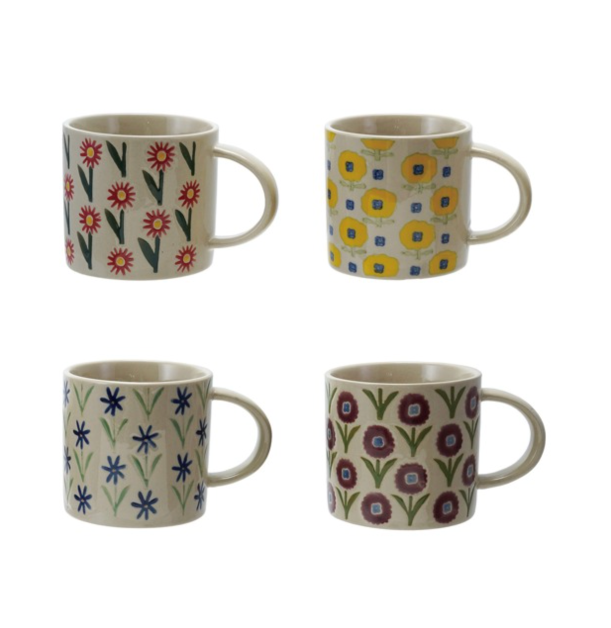 Funky Flowers Mug