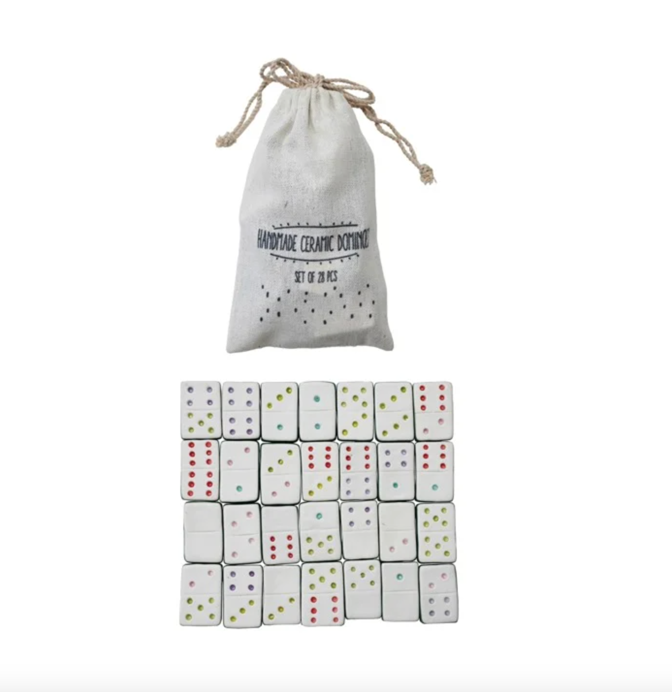 Colorful Dominoes Set