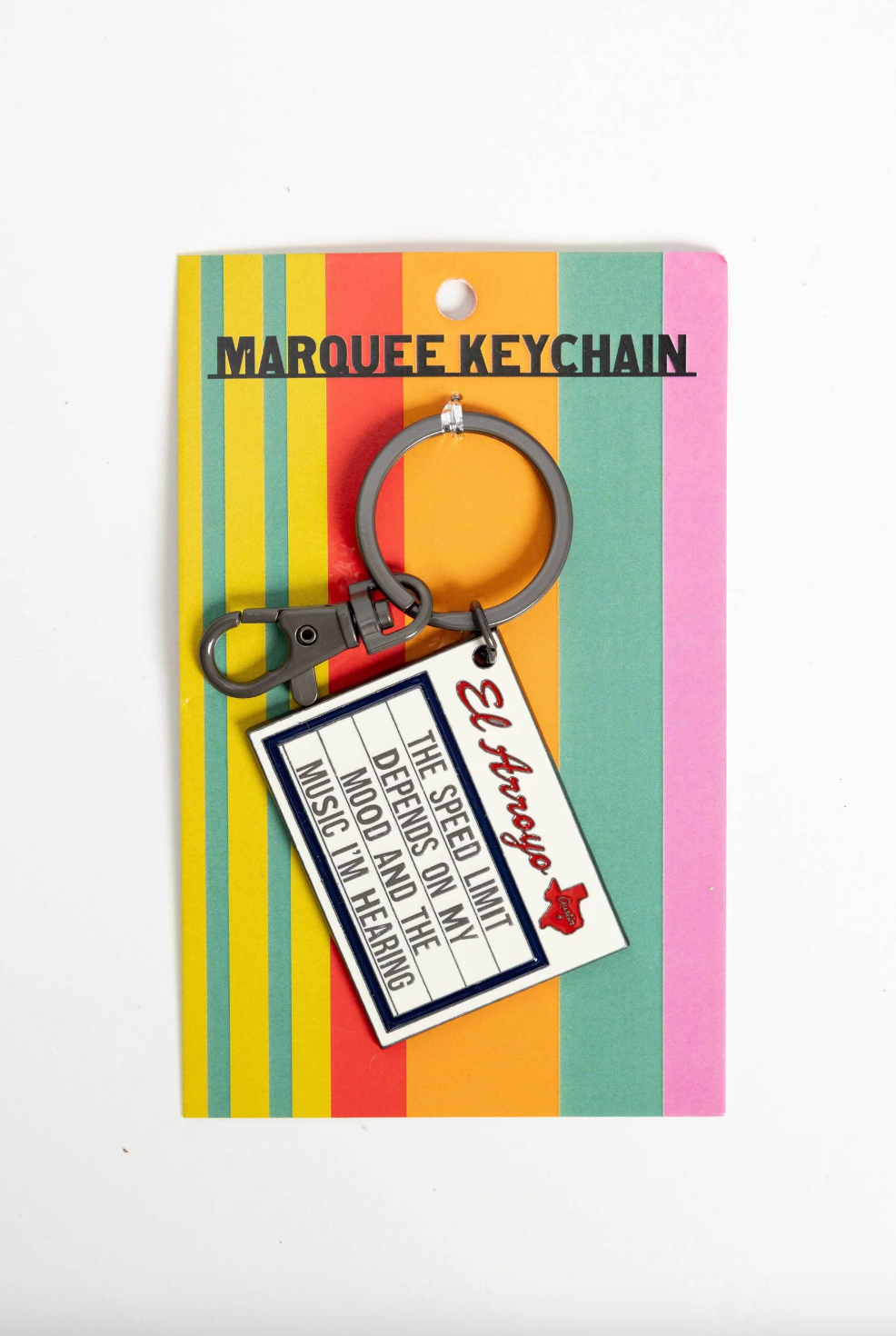 Marquee Keychain - My Mood
