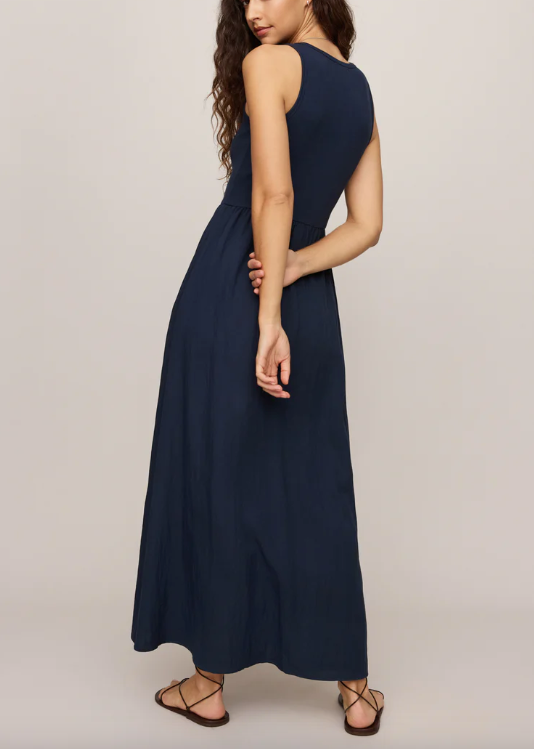 Charlotte Midi Dress - Eclipse