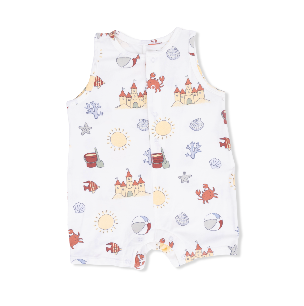 Sunny Sandcastles Shortie Romper *FINAL SALE*