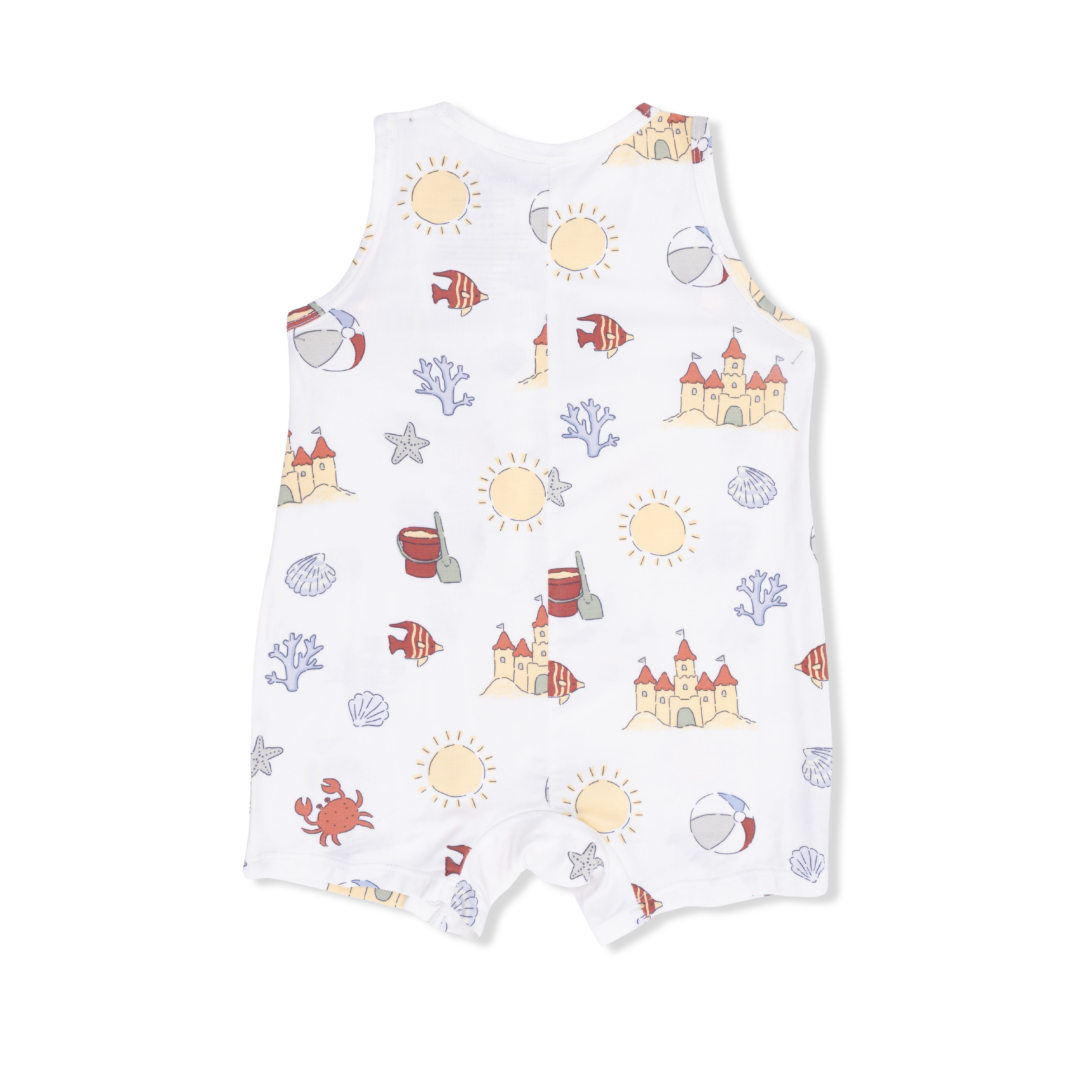 Sunny Sandcastles Shortie Romper *FINAL SALE*