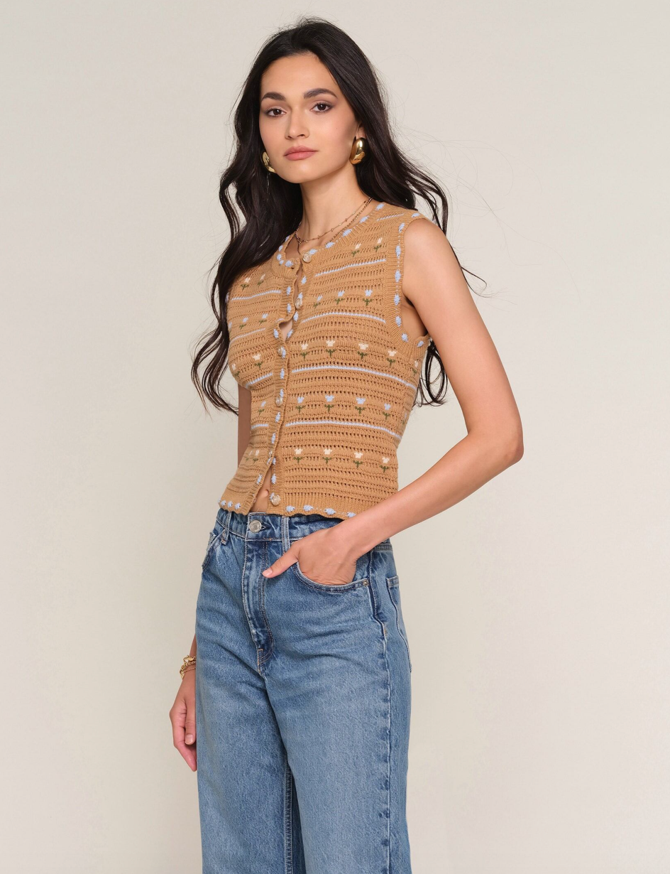 Lucrezia Vest - Camel