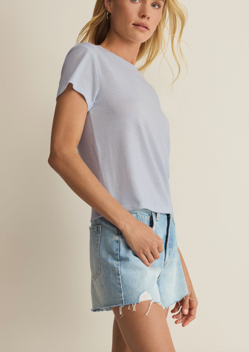 Tourist Tee - Hamptons Blue