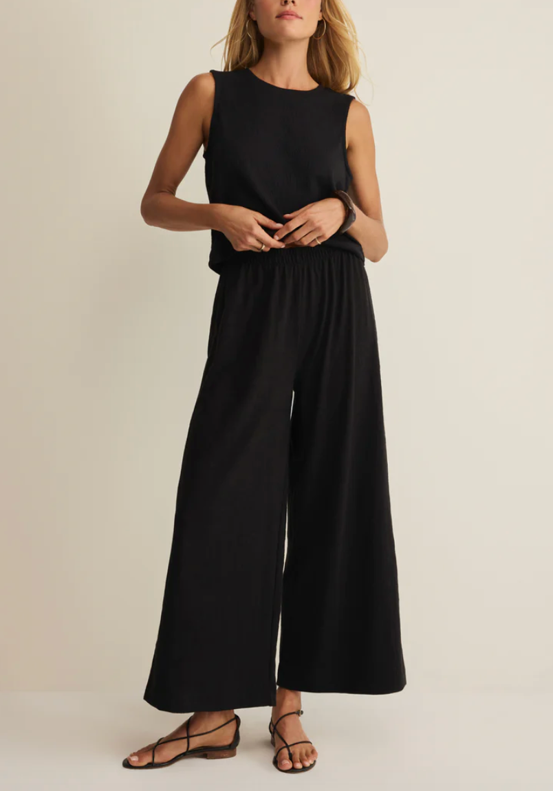 Sloane Textured Top - Black