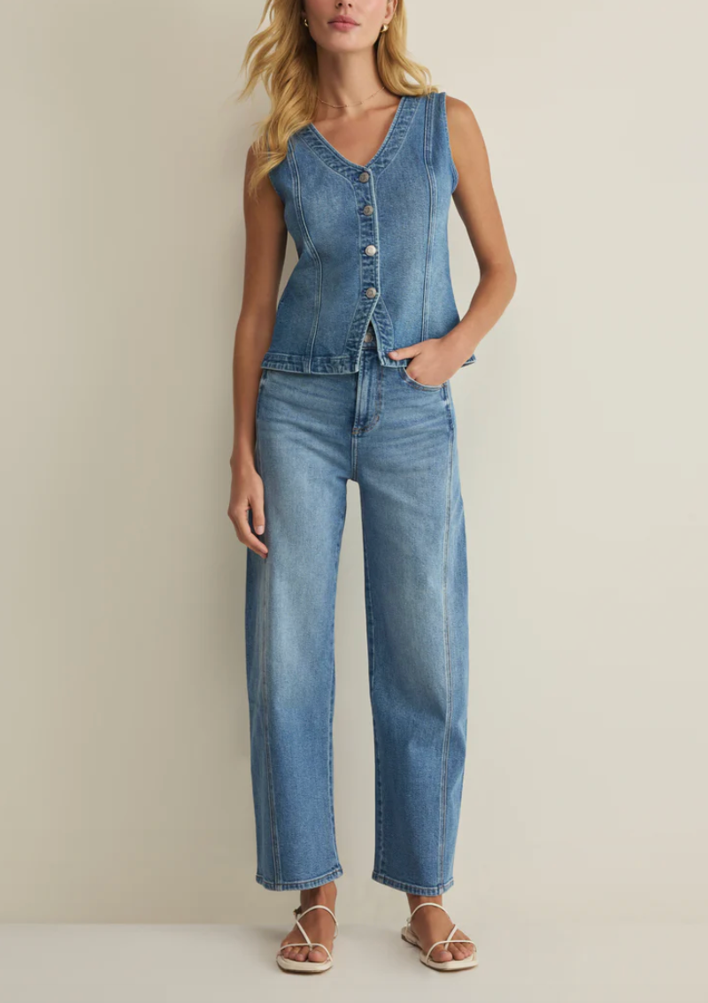 Porto Denim Vest - Eternity