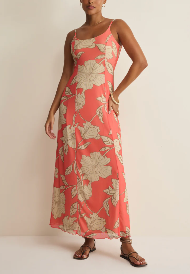 Charisma Bloom Midi Dress - Gelato