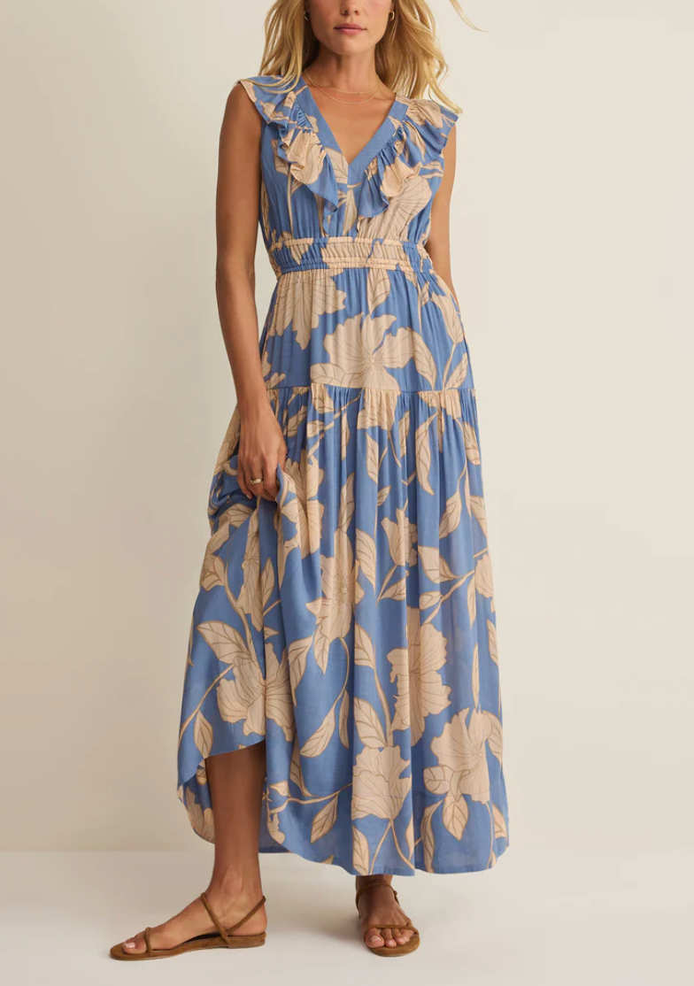 Malene Bloom Floral Maxi Dress