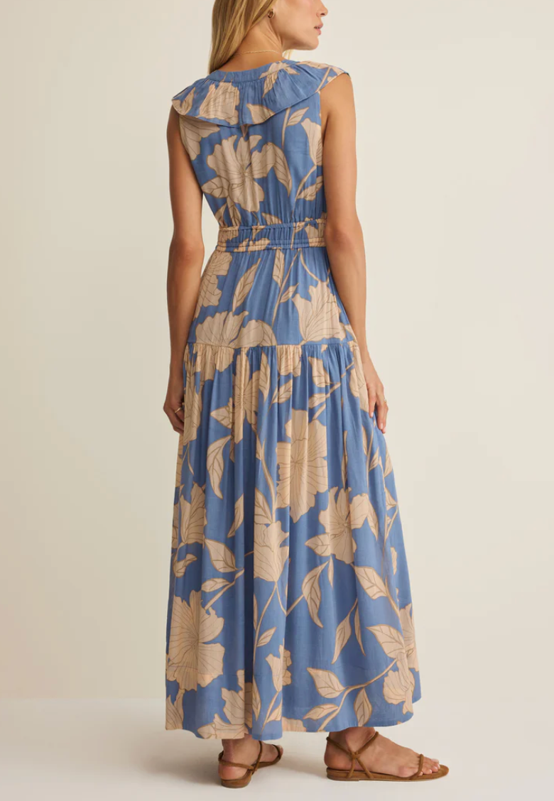 Malene Bloom Floral Maxi Dress