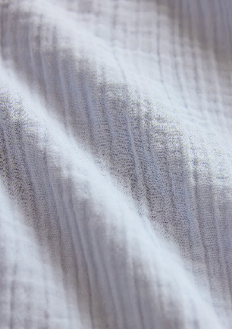 New Light Crinkle Mini Dress - Hamptons Blue