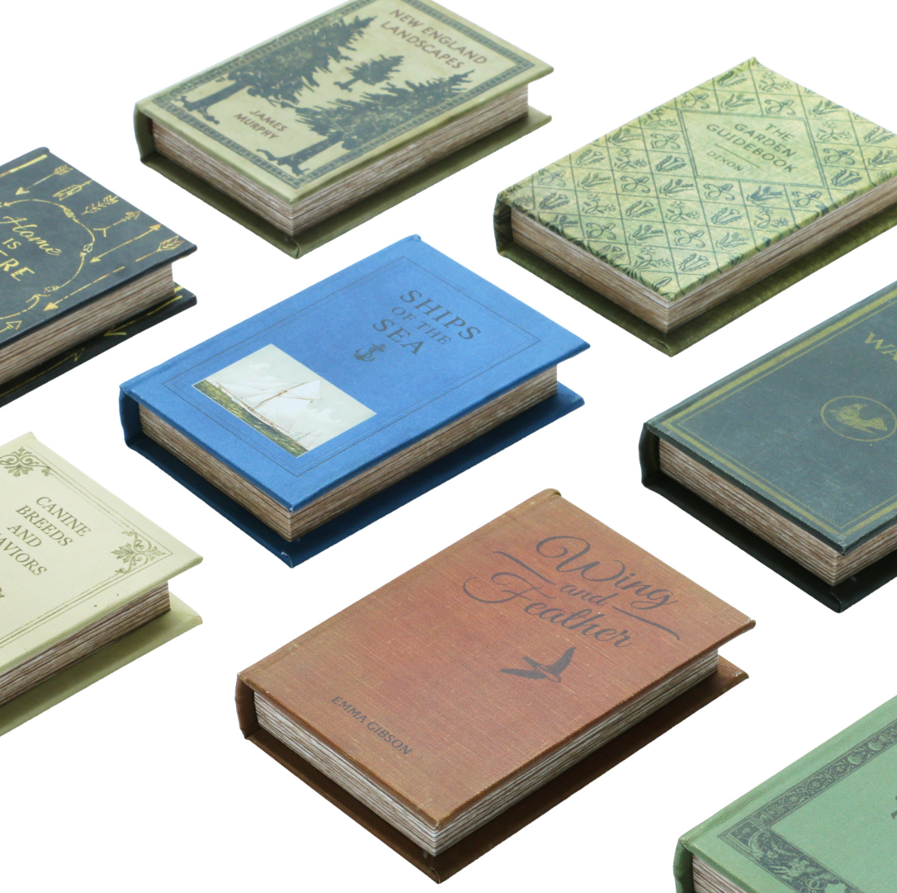 Book Small Storage Box