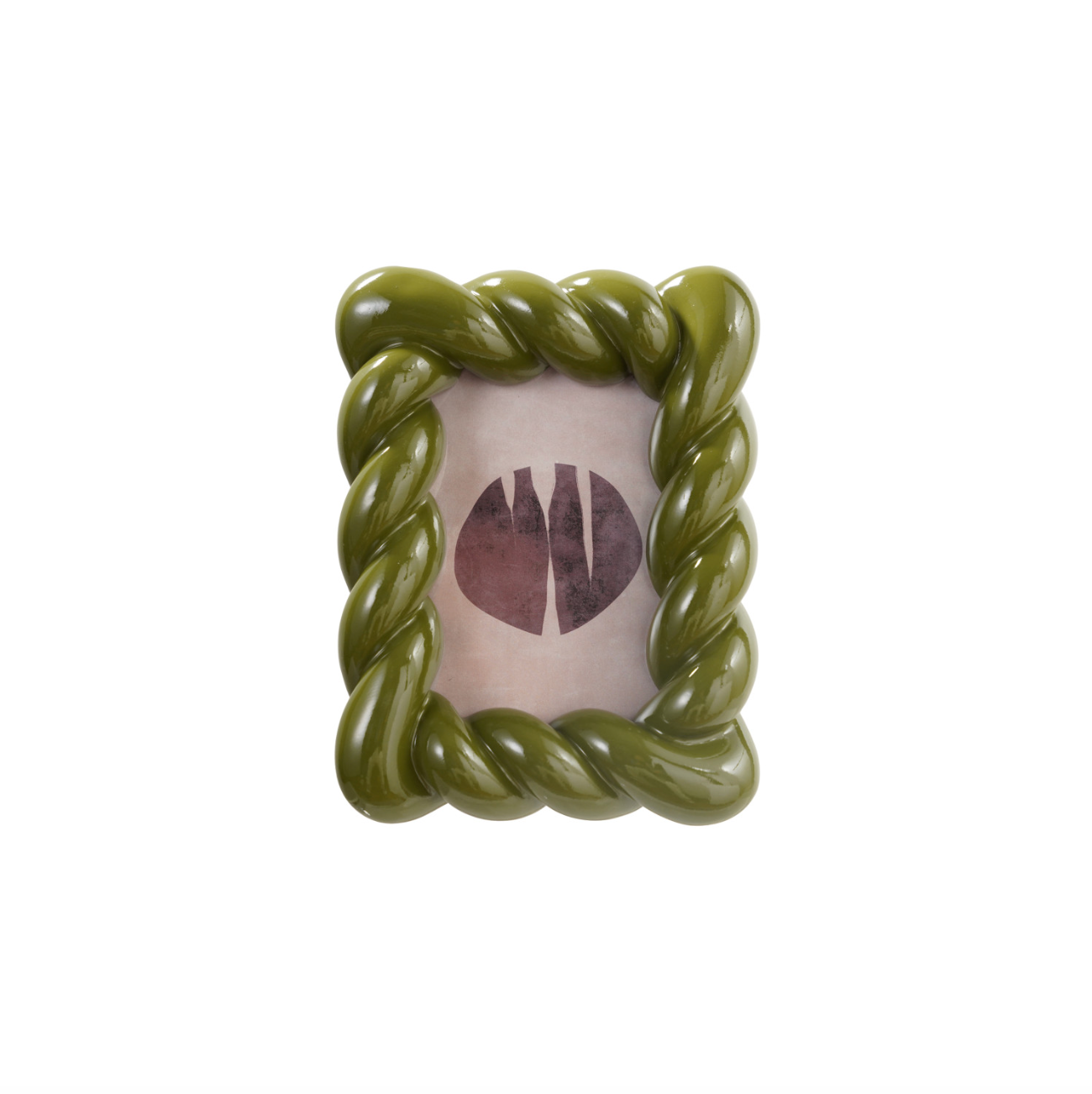 Twisted Green Photo Frame