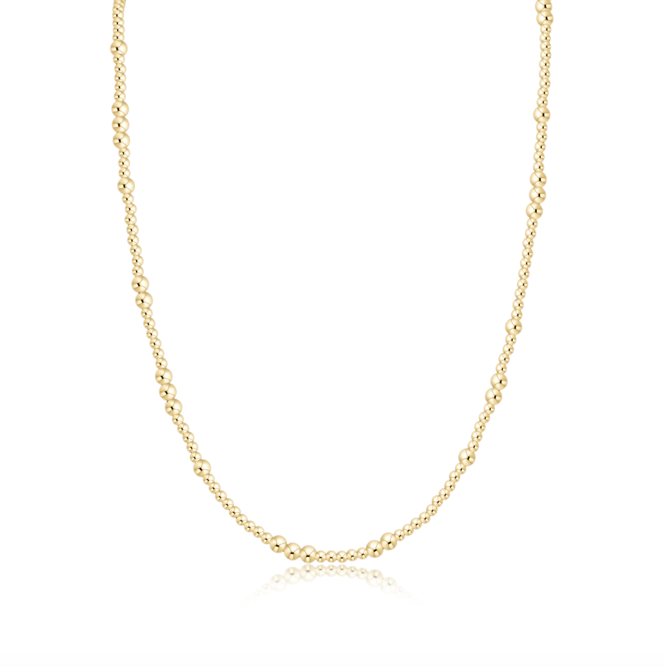 Hope Unwritten Beaded Choker Gold - 15"
