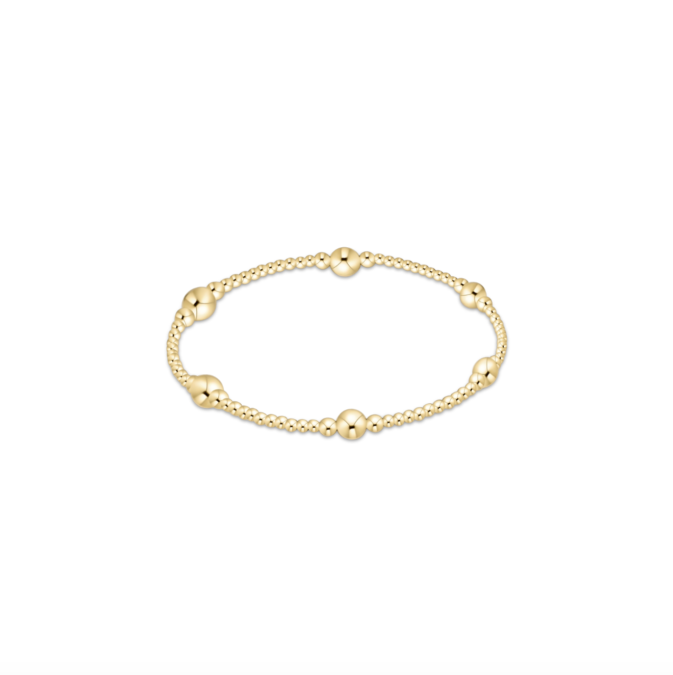 Purpose Gold Bead Bracelet