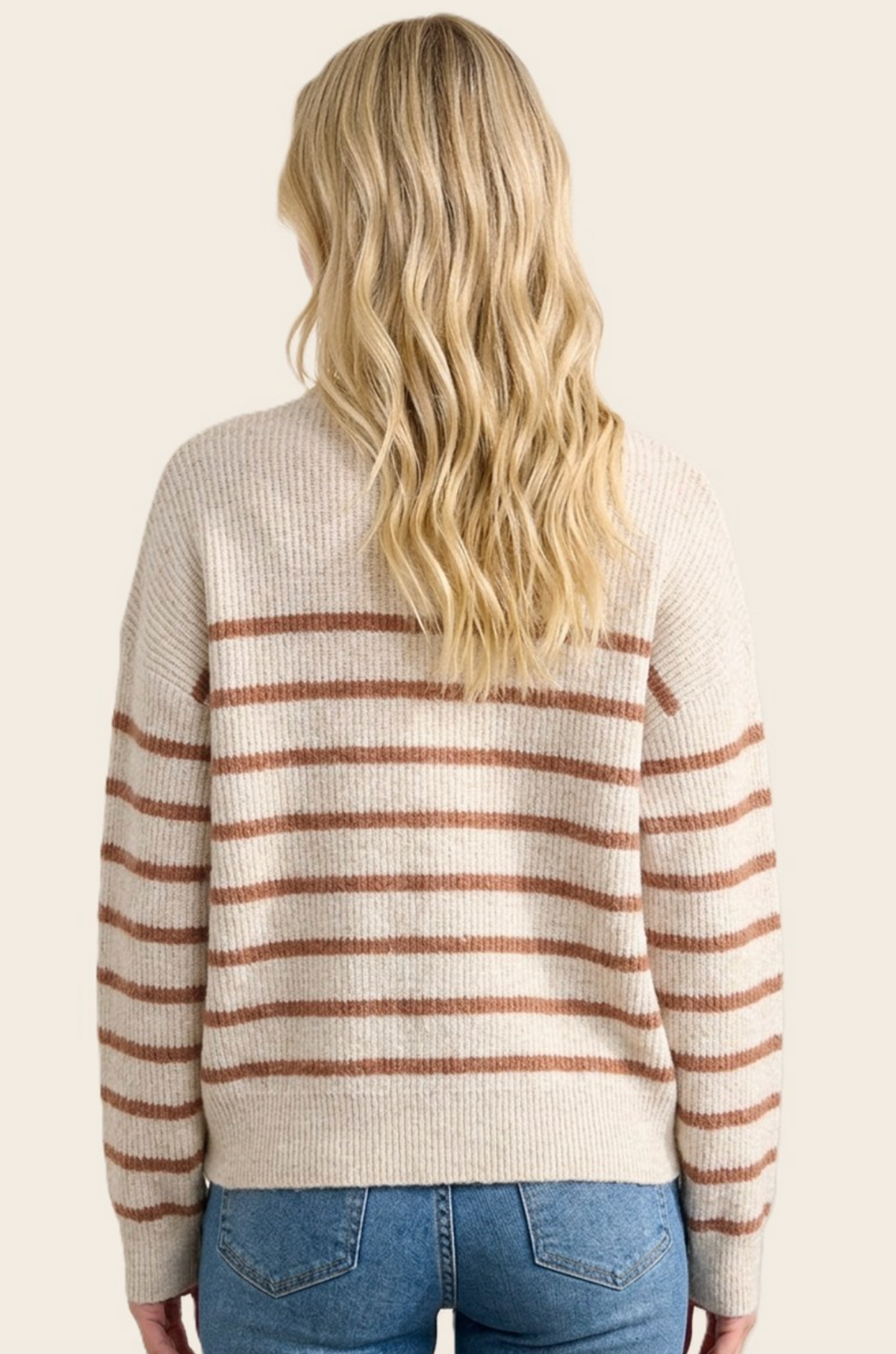 Super Cozy Striped Sweater