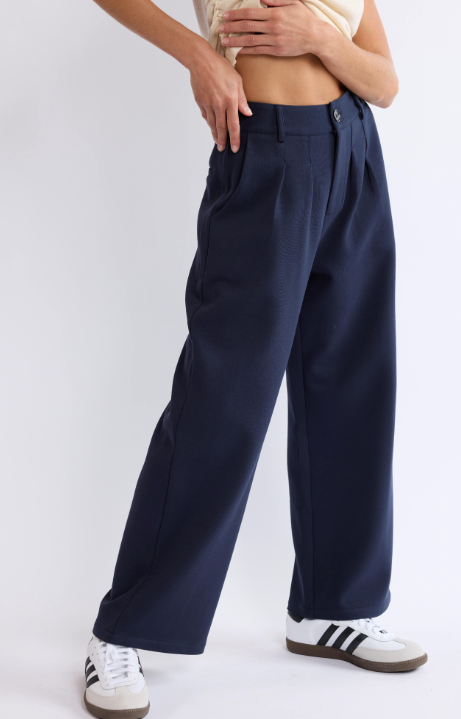 Innocence Pleat Front Knit Trouser