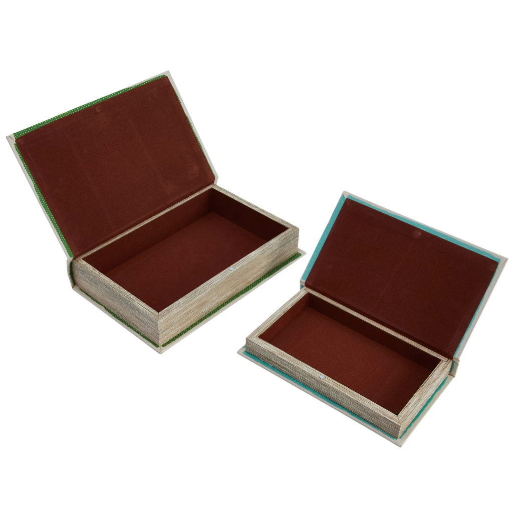 Garden Seed Canvas Book Storage Boxes