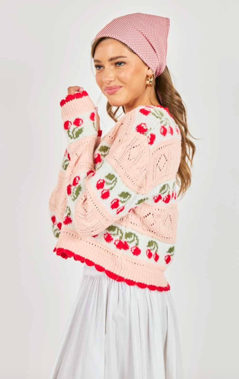 Cherry On Top Sweater