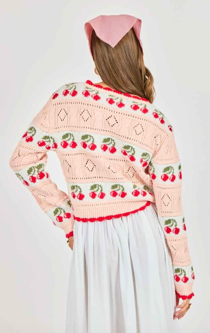 Cherry On Top Sweater