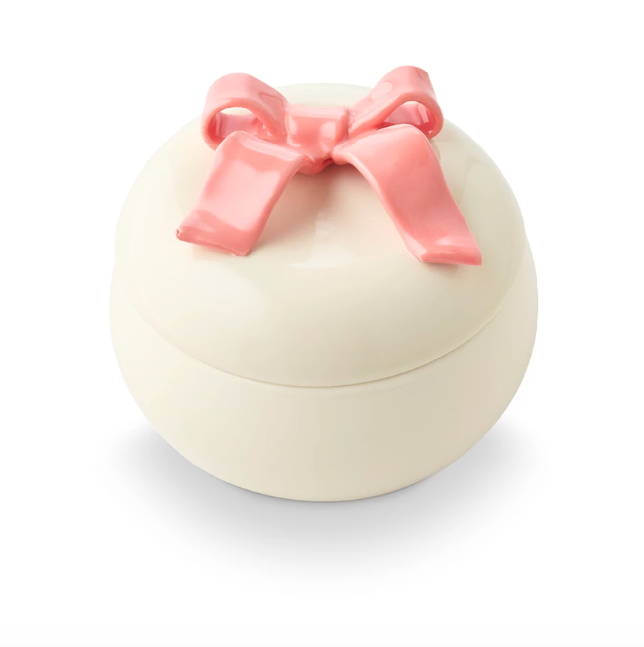 Ceramic Bow Candle - Coconut Milk Mango