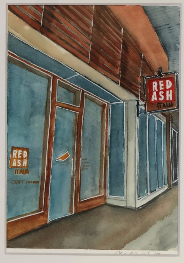Coloring ATX Postcard