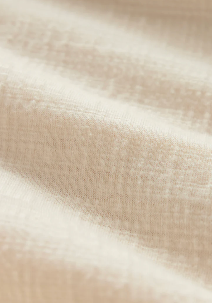 Scout Textured Slub Pant - Whisper White