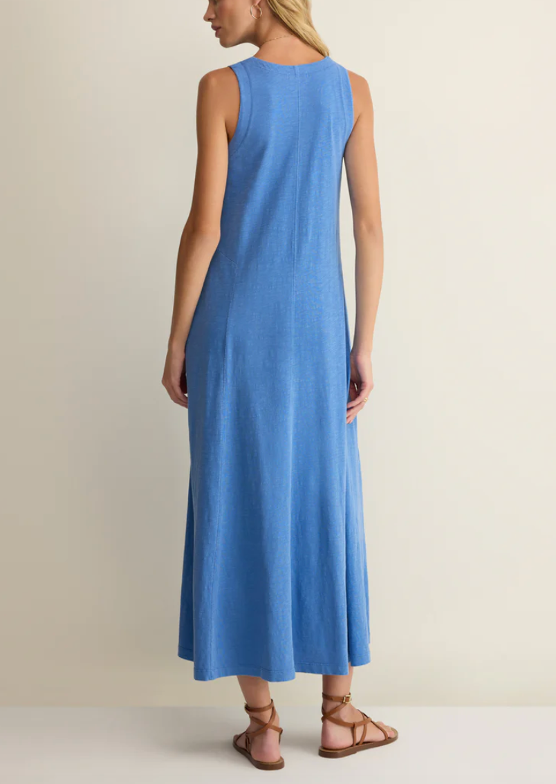 Waters Edge Midi Dress - Marina