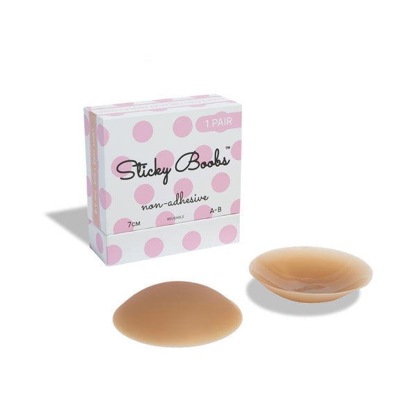 Non-Adhesive Sticky Boobs - Dark