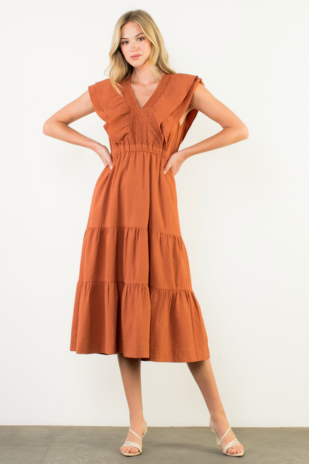 At the Tailgate Maxi Dress