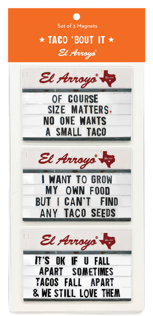Taco Bout It El Arroyo Magnet Set