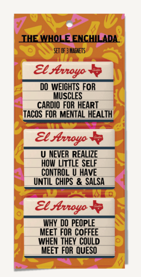 The Whole Enchilada Magnet Set