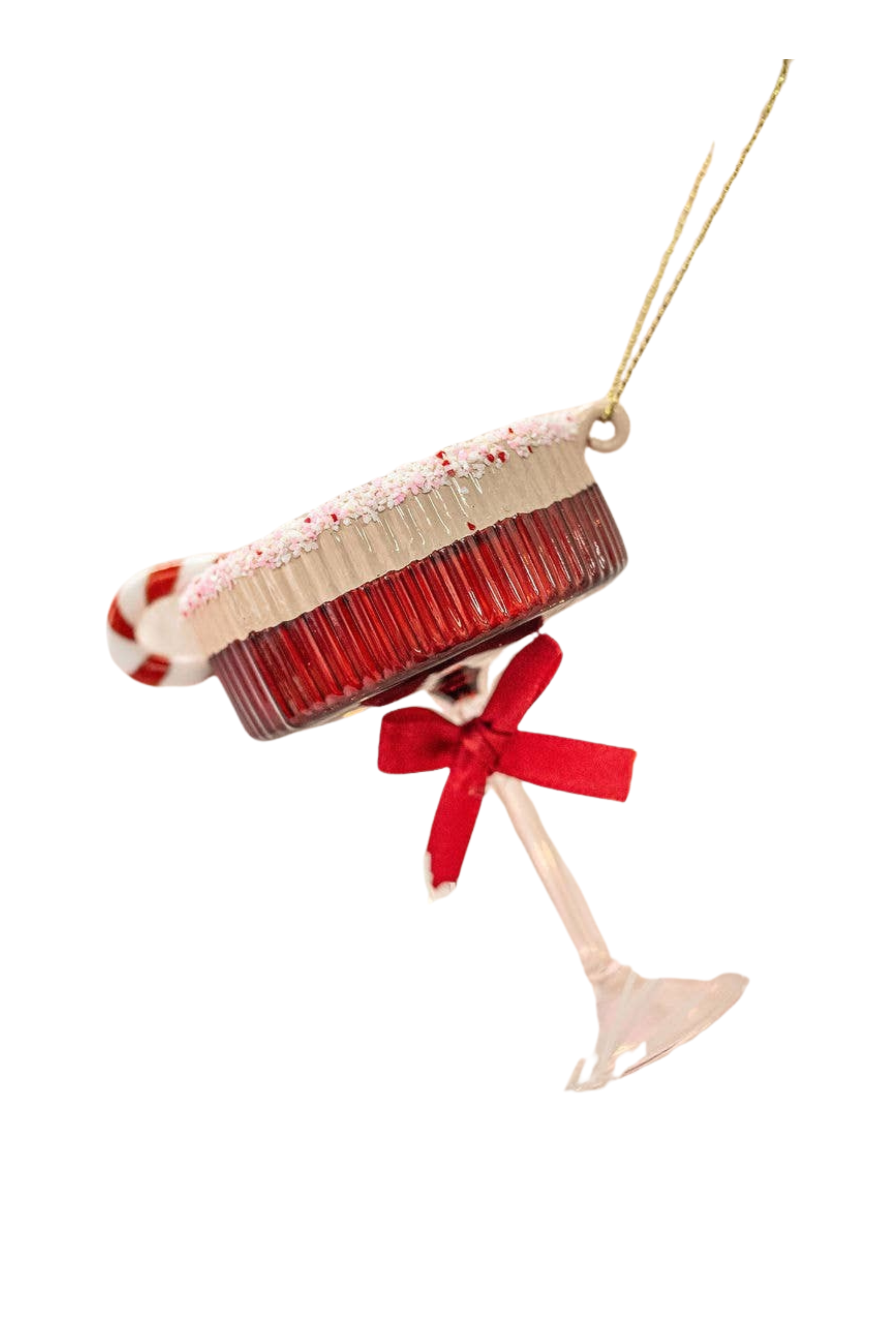 Peppermint Espresso Sleigh-tini Ornament