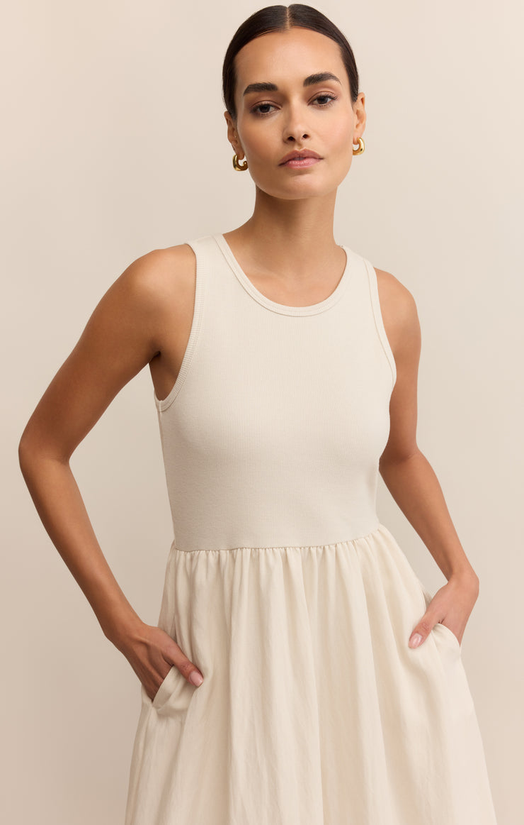 Charlotte Midi Dress - Crystal