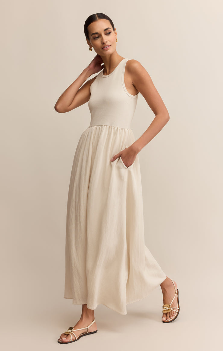 Charlotte Midi Dress - Crystal