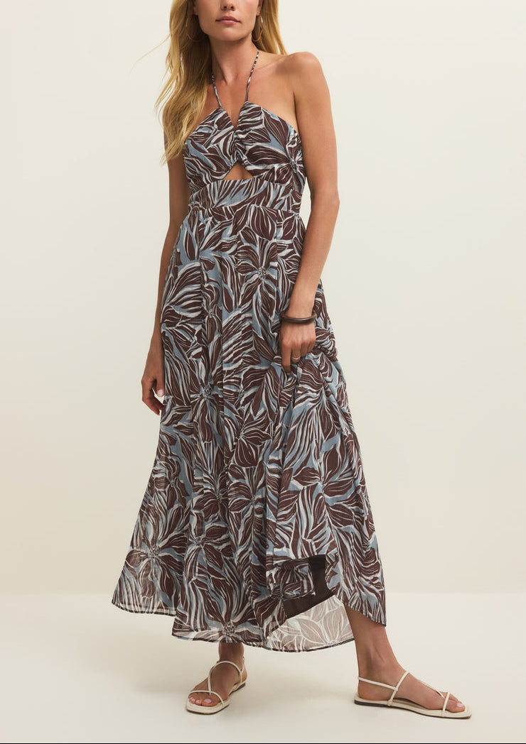Lanie Zinn Floral Maxi Dress