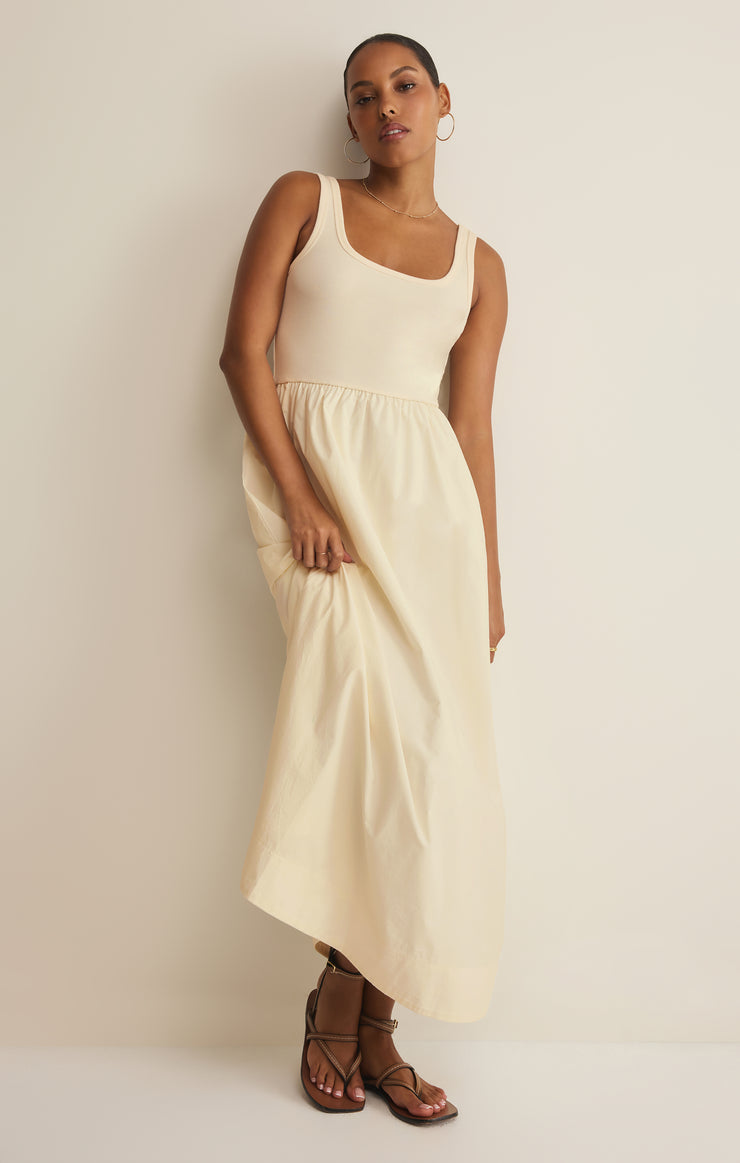Kensie Midi Dress - Cloud