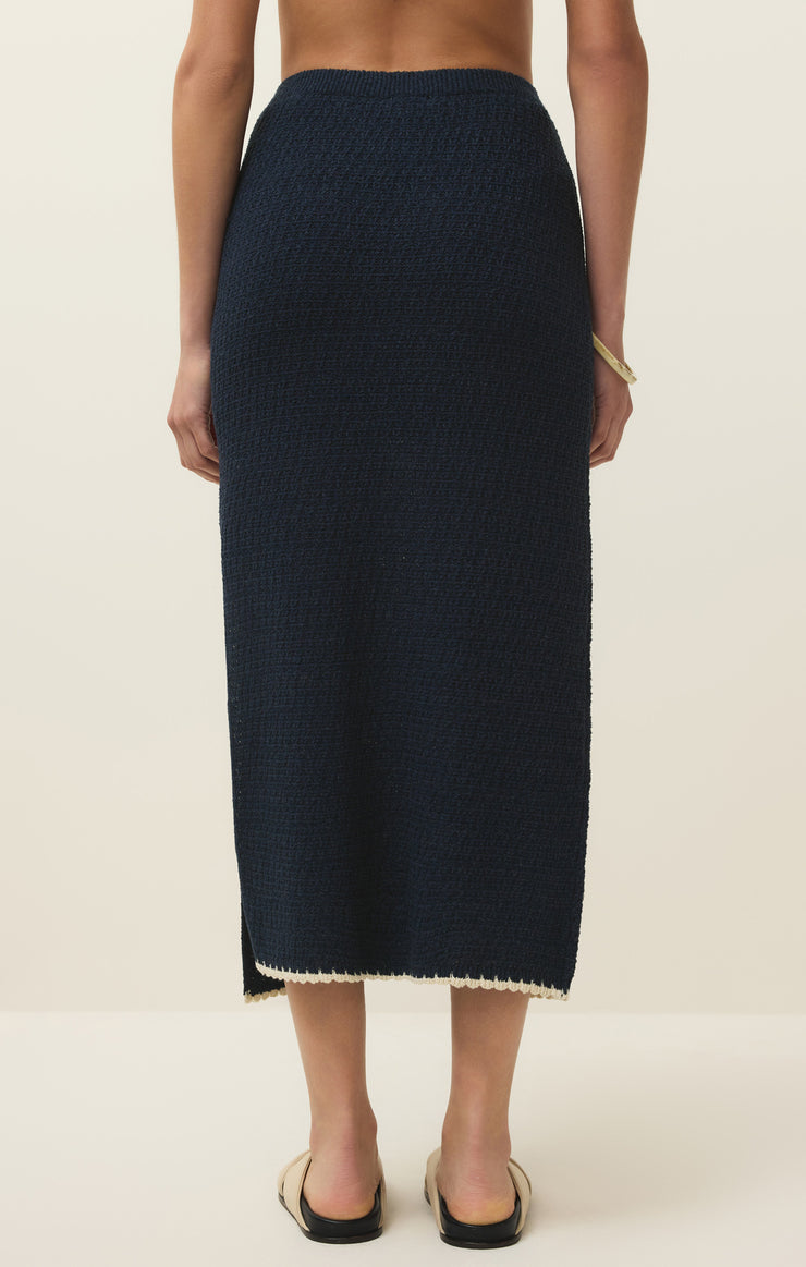 Yessenia Whipstitch Skirt - Eclipse