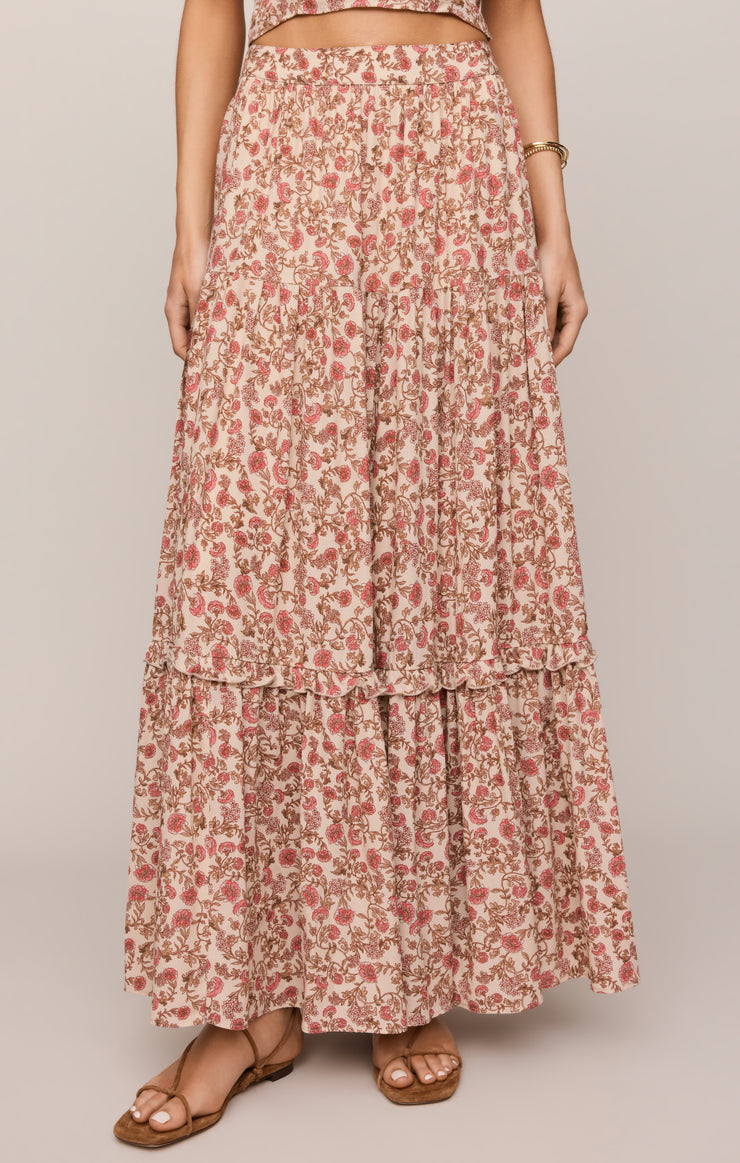 Mora Floral Maxi Skirt