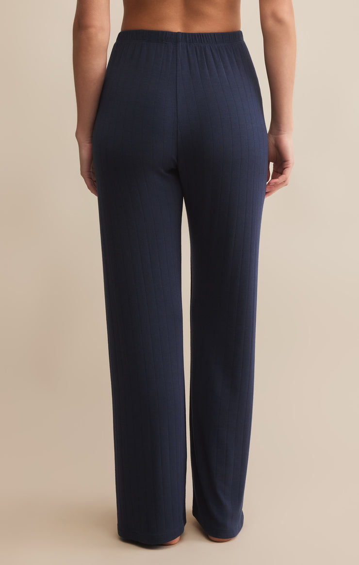 Classique Rib Pant - Eclipse
