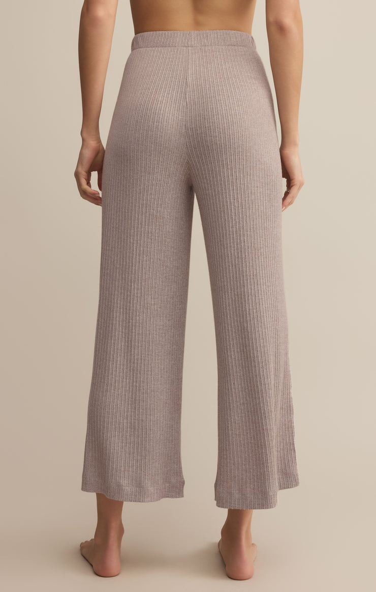 Coastline Mini Rib Pant - Slate Grey